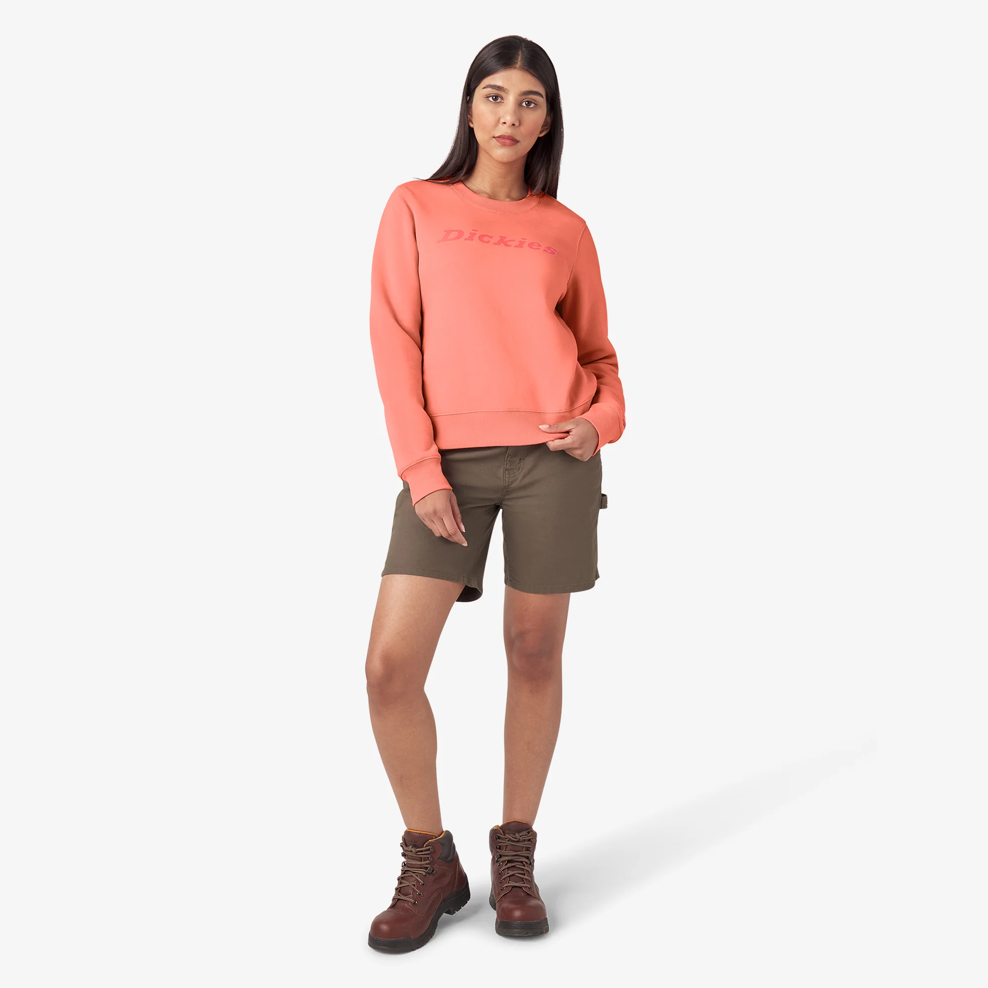Women's Water Repellent Logo Sweatshirt - Image 5