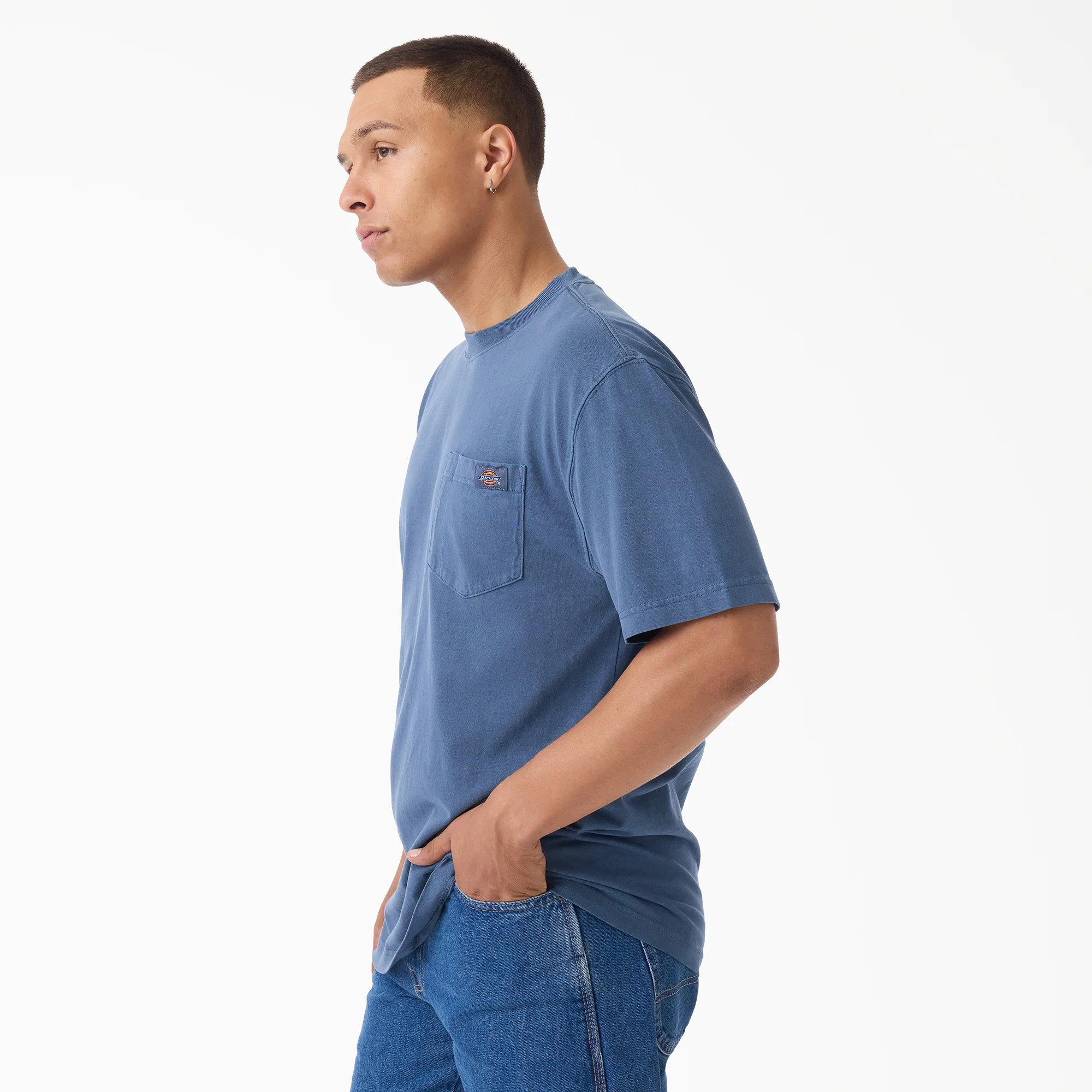 Worn In Heavyweight Pocket T-Shirt - Image 3
