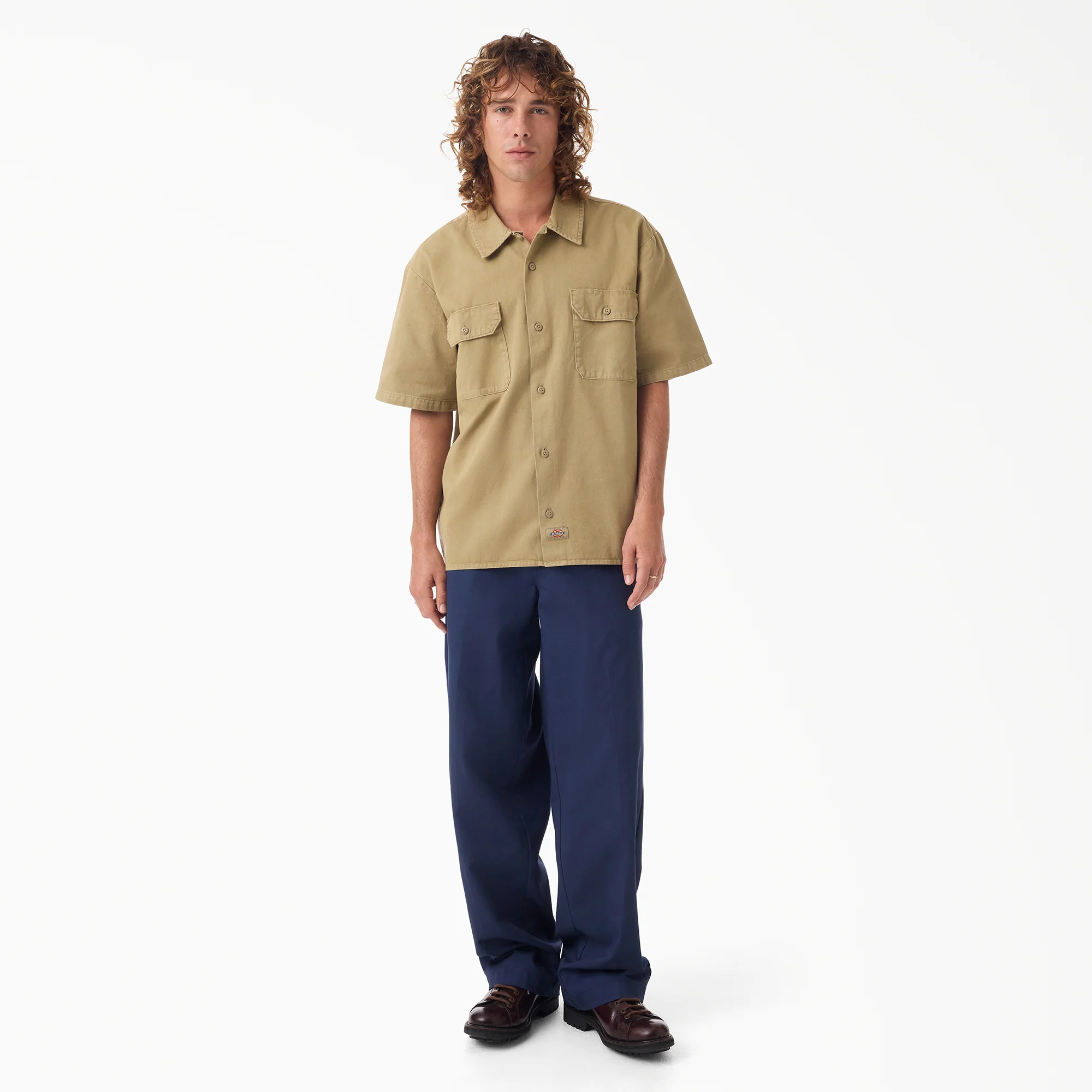 Worn In Solid Work Shirt - Image 4