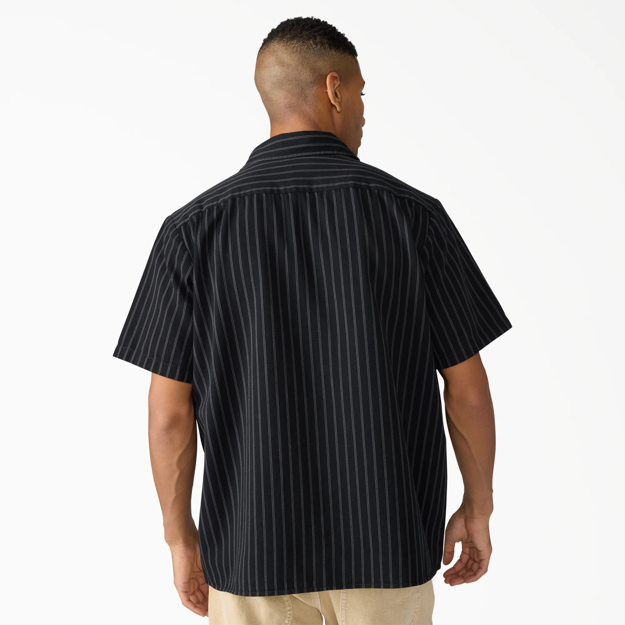 Worn In Striped Work Shirt - Image 2